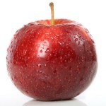 Настоящее крупное яблоко